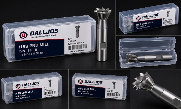 [DJS-DTC-SIN-2510MM] DOVETAIL CUTTERS 60° 25mm x 10mm x 12mm X 67mm x 10mm